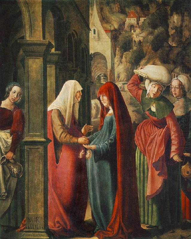 Meeting of Mary and Elisabeth, Marx Reichlich